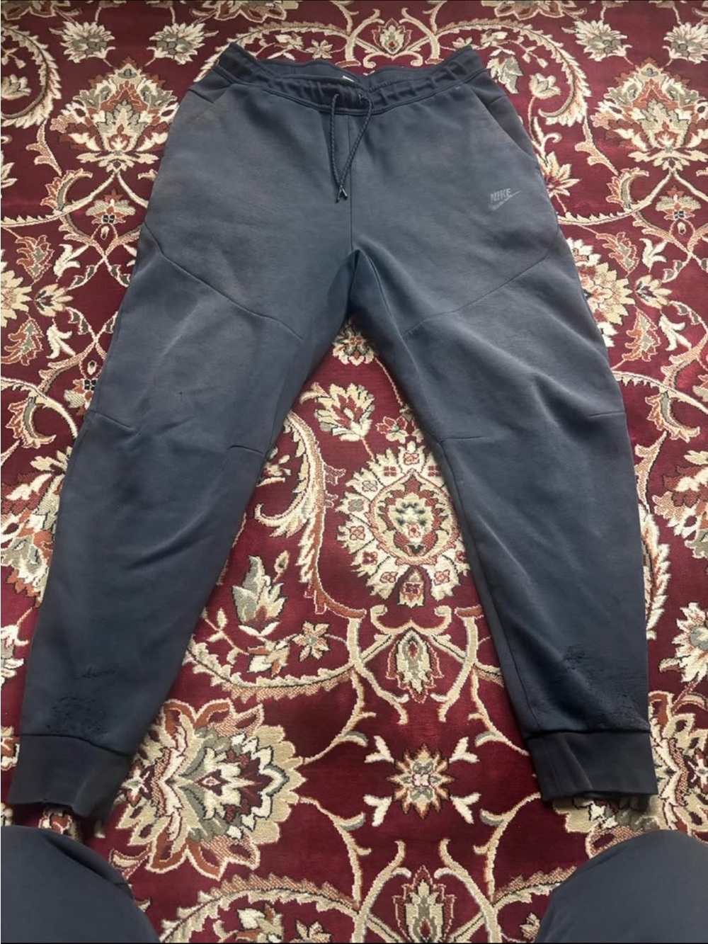 Nike Kids Black Jogger Sweatpants with Drawstring